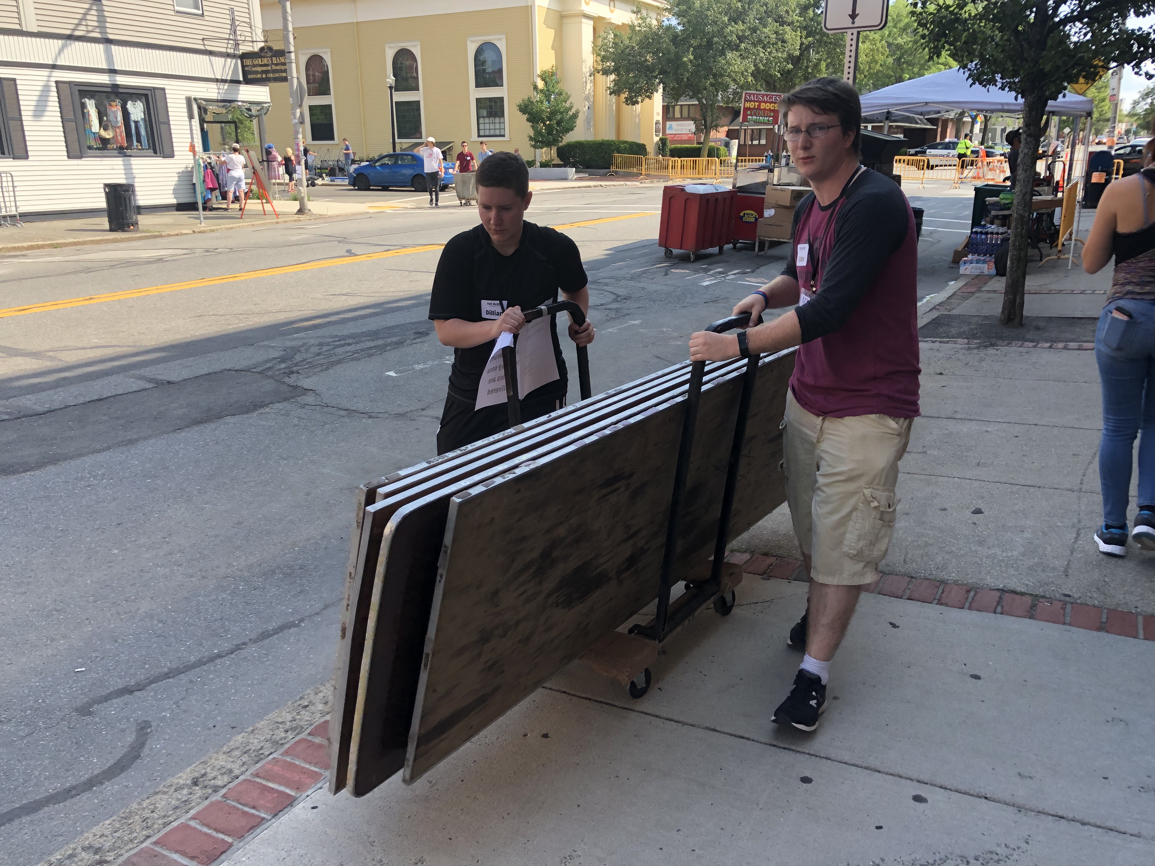 Lugging Tables
